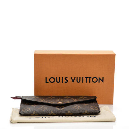 Louis Vuitton Monogram Jeanne Wallet Fuchsia 8 of 8