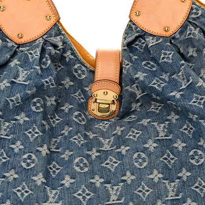 Louis Vuitton Denim Mahina XL Blue 7 of 12