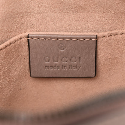 Gucci Calfskin Matelasse GG Marmont Belt Bag 85 34 Porcelain Rose 6 of 10