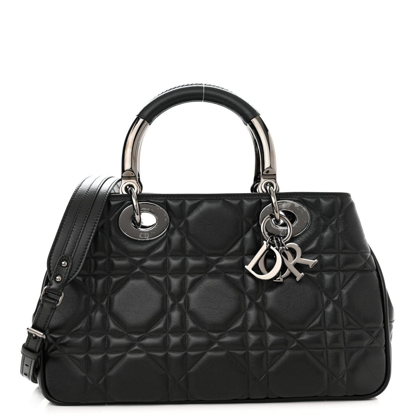 Lambskin Cannage The Lady 95.22 Black