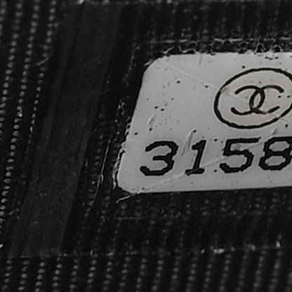 Chanel Caviar Quilted Flap Card Holder Wallet Black 8 of 11