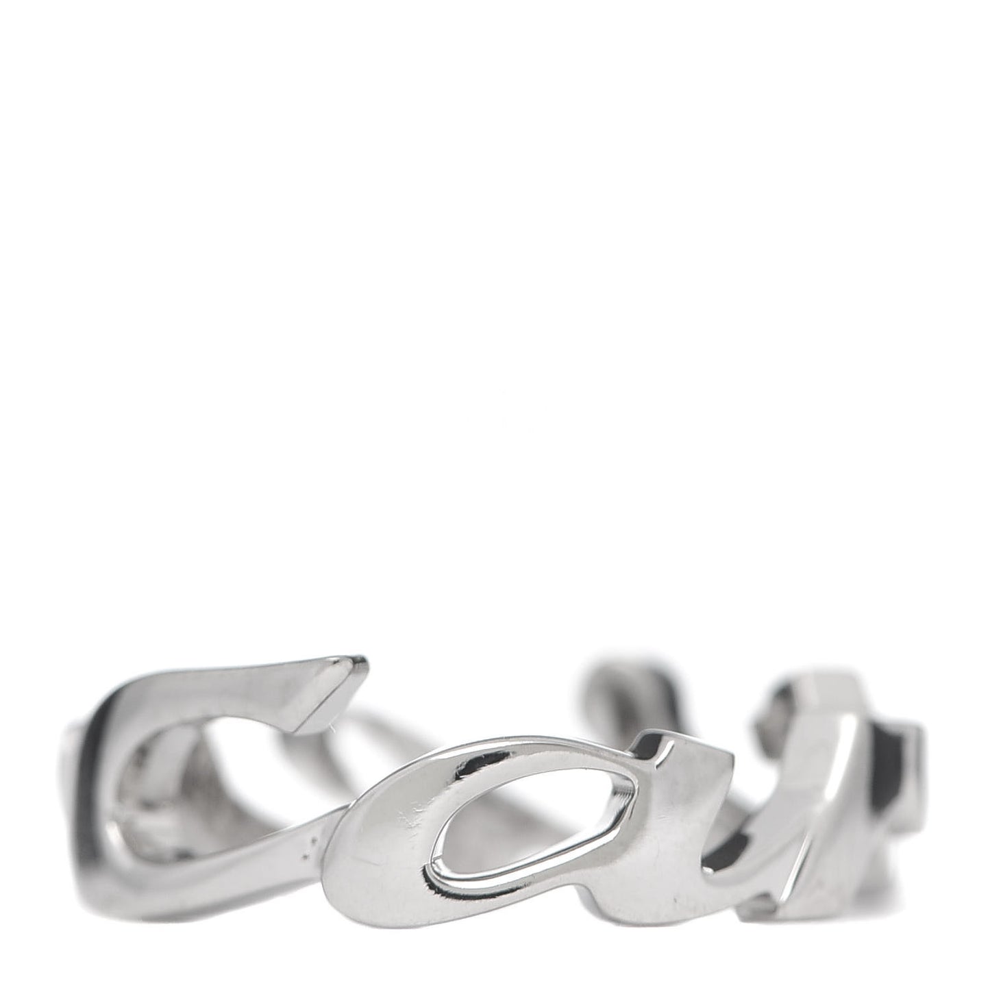 18K White Gold Signature Ring 51 5.75
