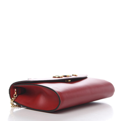 Gucci Smooth Calfskin Small Zumi Top Handle Shoulder Bag Hibiscus Red 4 of 11