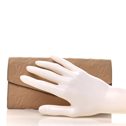 Louis Vuitton Empreinte Curieuse Wallet Dune 2 of 10