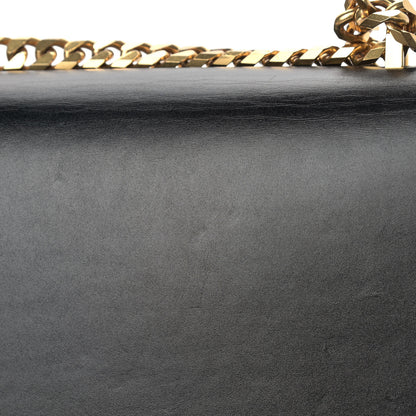 Alexander McQueen Calfskin Knuckle Shoulder Bag Black 10 of 14
