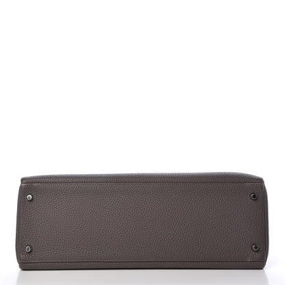 Hermes Togo Kelly Retourne 40 Etain 6 of 42
