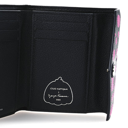Louis Vuitton LV X YK Empreinte Monogram Victorine Wallet Black Fuchsia 5 of 9