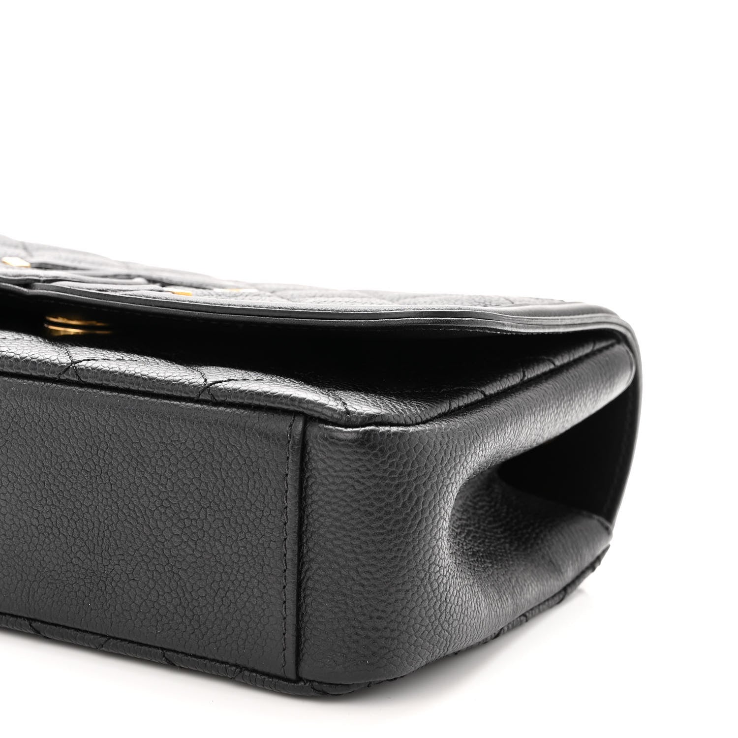 Chanel Caviar Quilted Small CC Filigree Flap Black 9 of 9