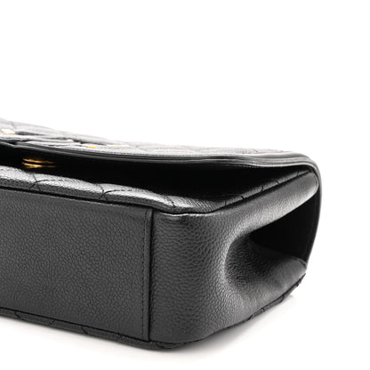 Chanel Caviar Quilted Small CC Filigree Flap Black 9 of 9