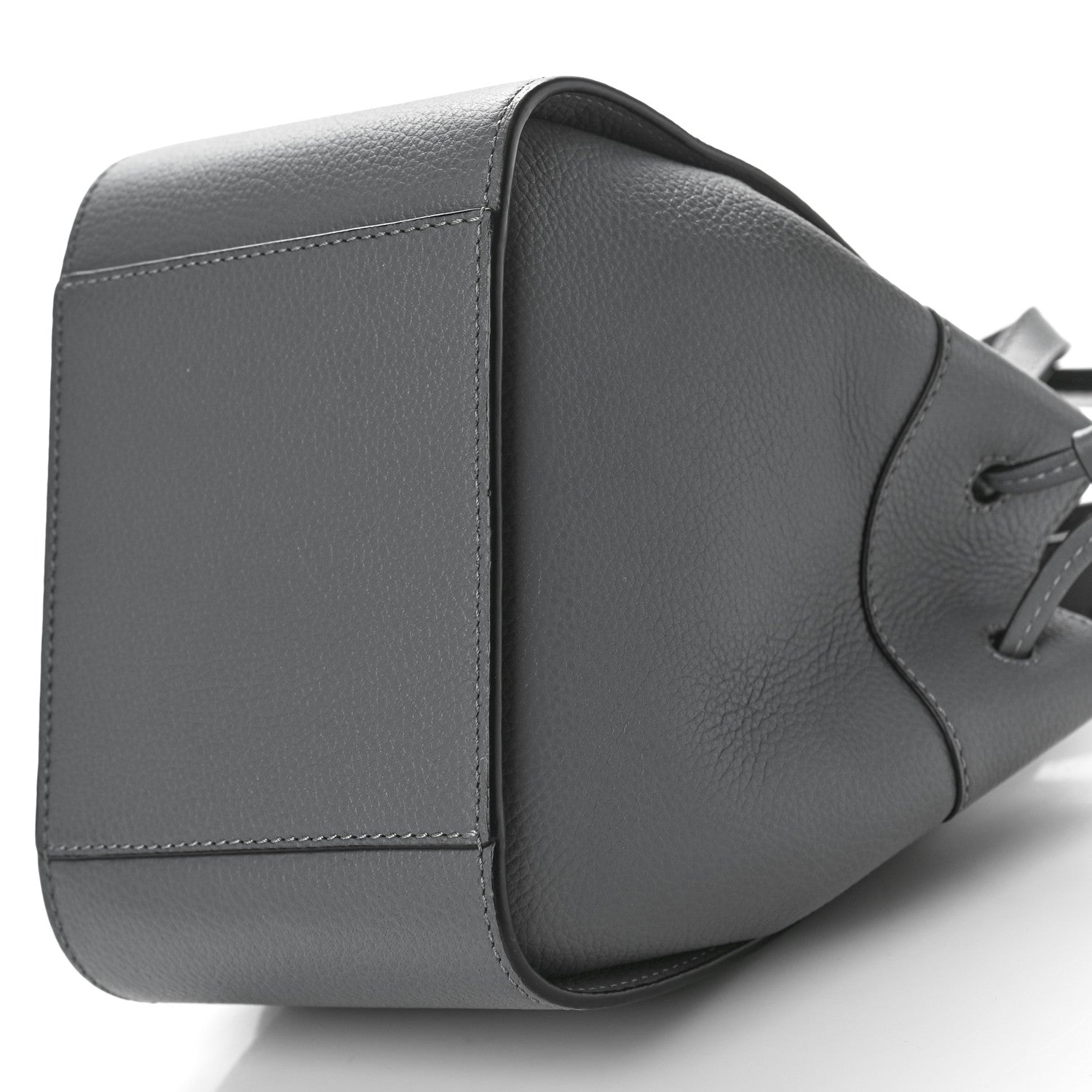 Loewe Soft Grained Calfskin Compact Hammock Shoulder Bag Grey 10 of 11