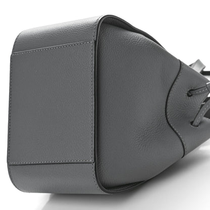 Loewe Soft Grained Calfskin Compact Hammock Shoulder Bag Grey 10 of 11