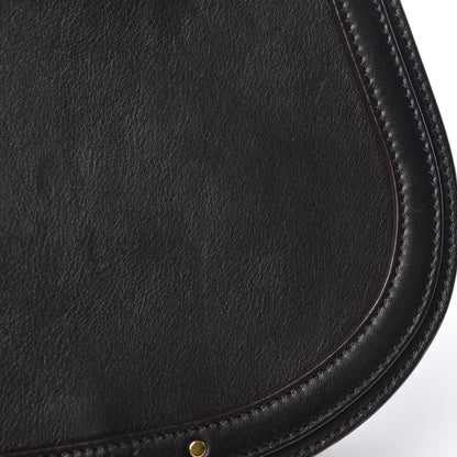 Chloe Calfskin Suede Medium Nile Bracelet Bag Black 10 of 12