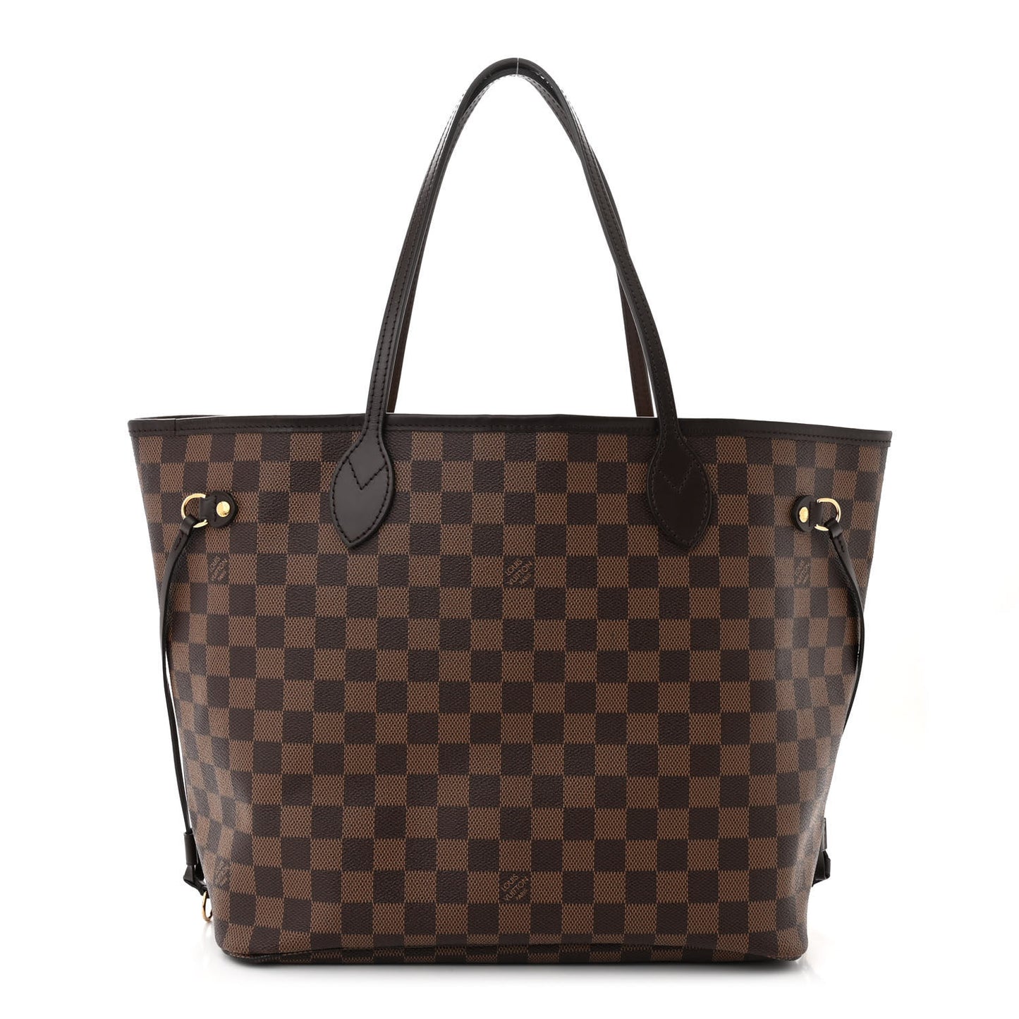 Damier Ebene Neo Neverfull MM Rose Ballerine