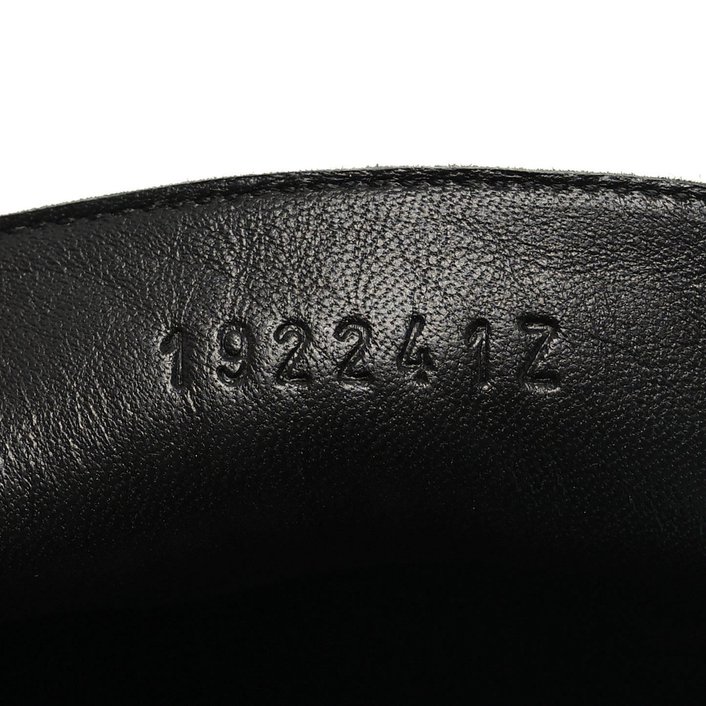 Metallic Goatskin Womens Royal Loafers 38.5 Gris Argente