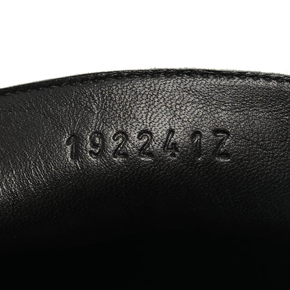 Hermes Metallic Goatskin Womens Royal Loafers 38.5 Gris Argente 6 of 10