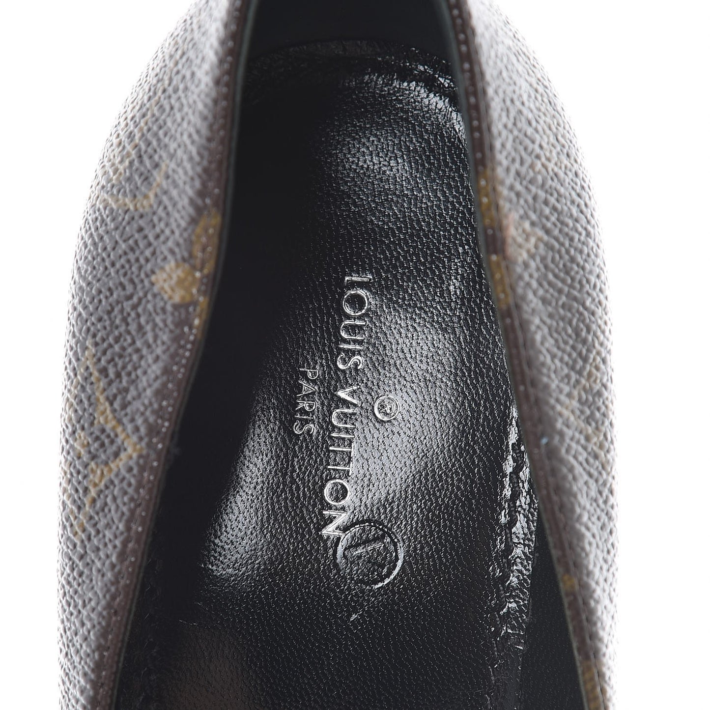 Monogram Cherie Pumps 36 Black
