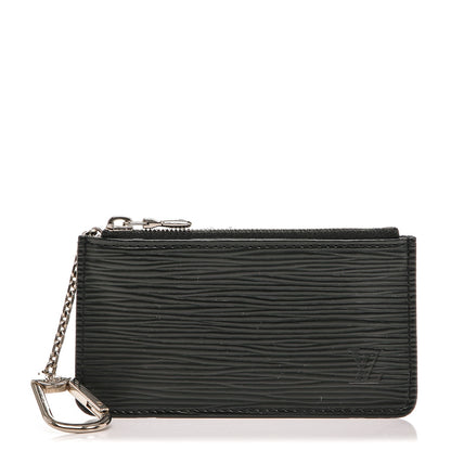 Louis Vuitton Epi Key Pouch Black 1 of 6