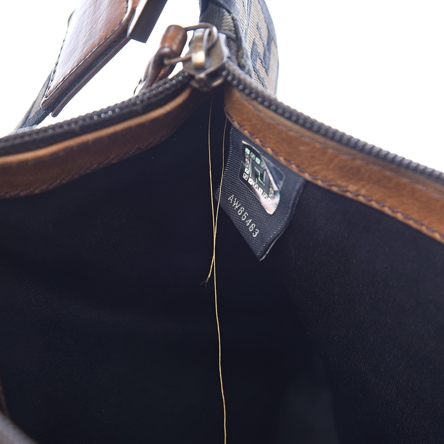 Fendi Zucca Shoulder Bag Tobacco 9 of 15