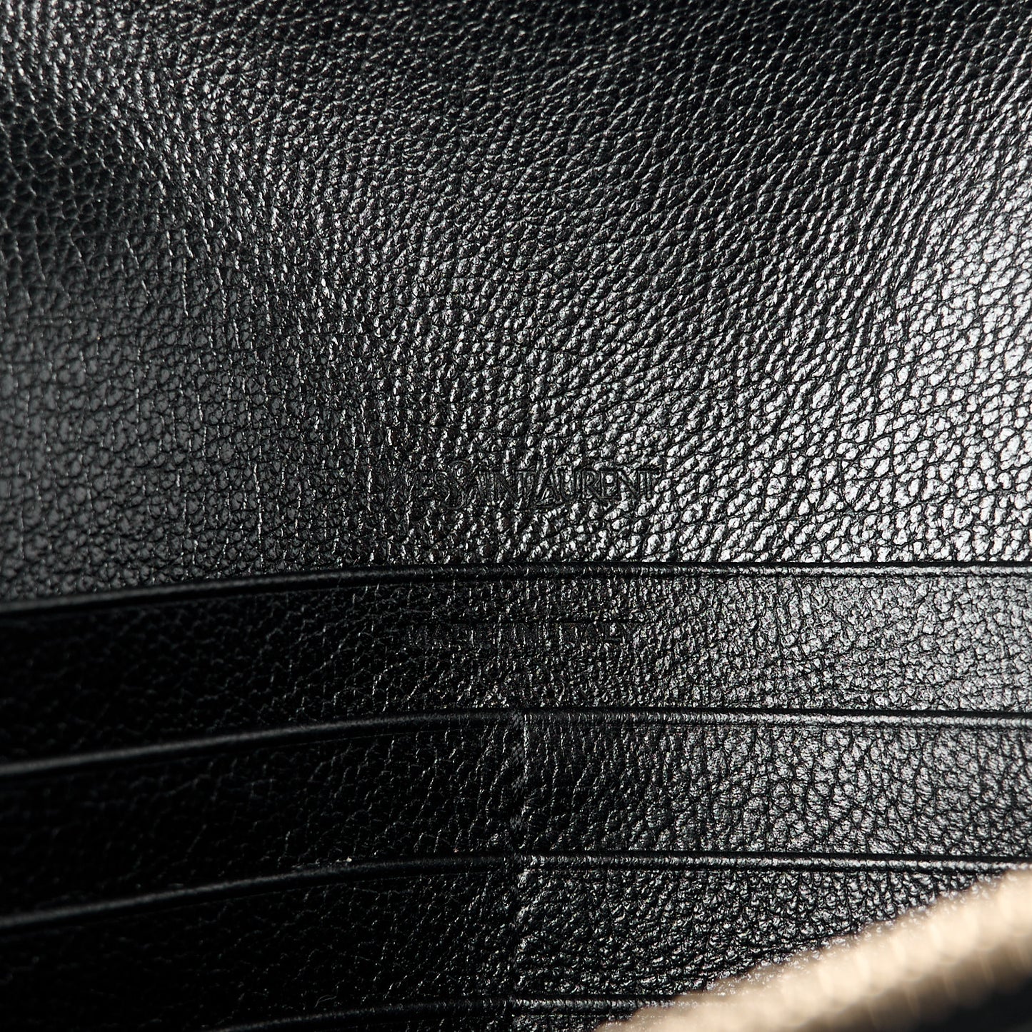 Calfskin Monogram Belle de Jour Chain Clutch Black