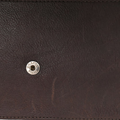 Chanel Caviar Timeless CC Wallet On Chain WOC Dark Brown 11 of 11