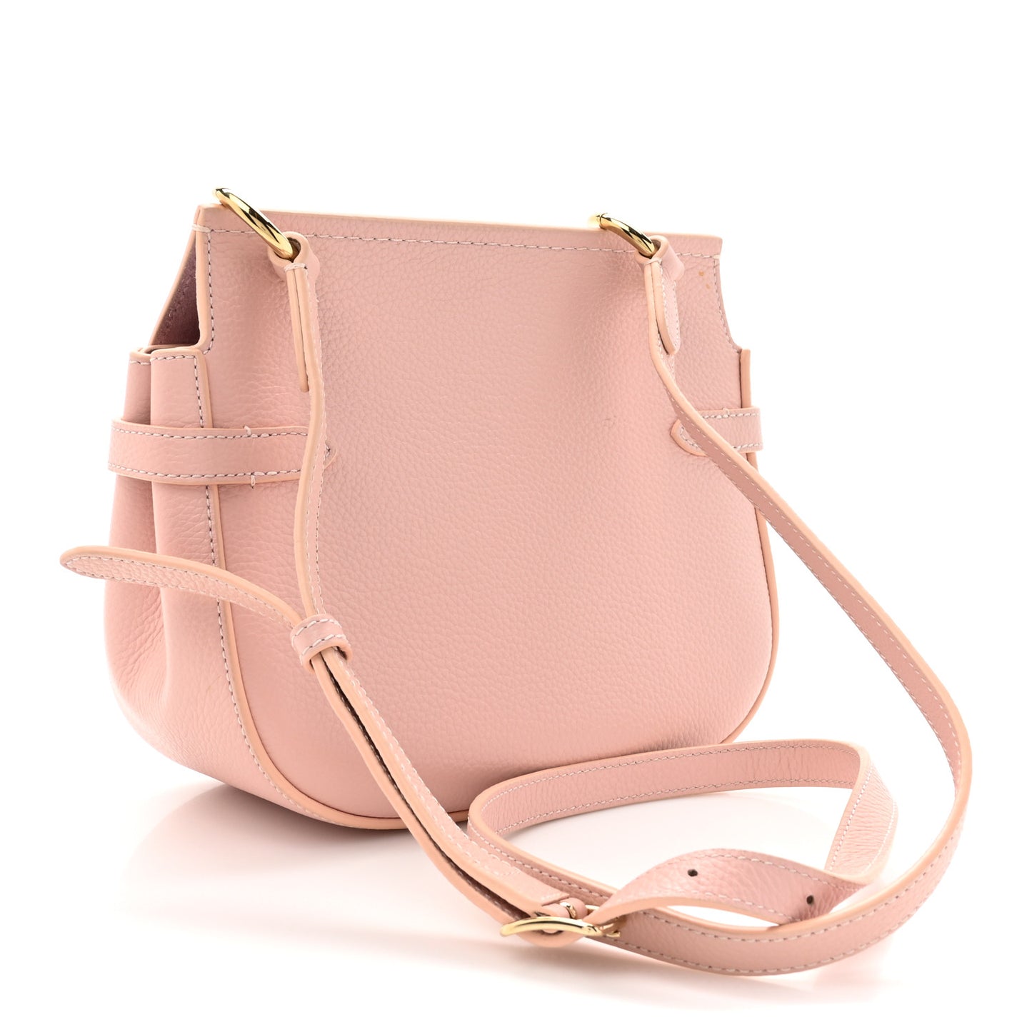 Small Classic Grain Small Amberley Satchel Icy Pink