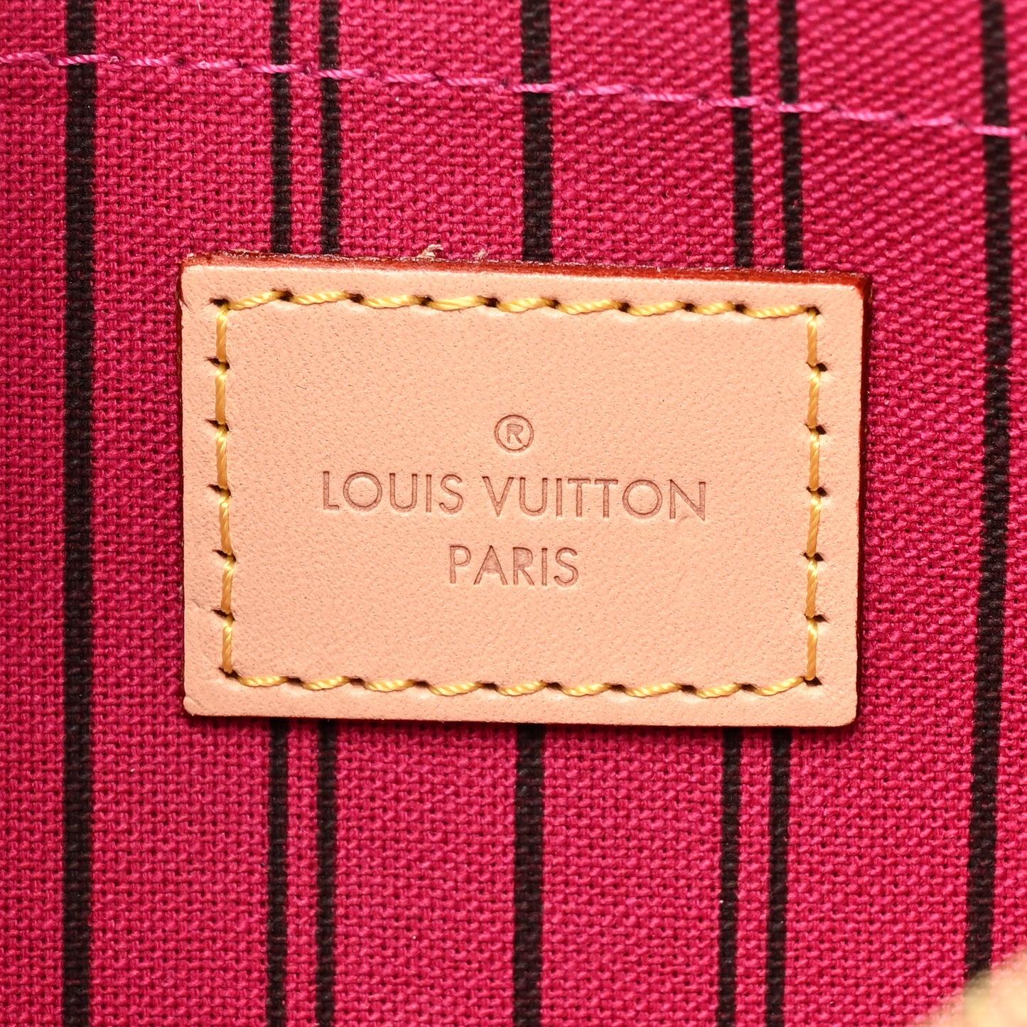 Monogram Neverfull MM GM Pochette Pivoine