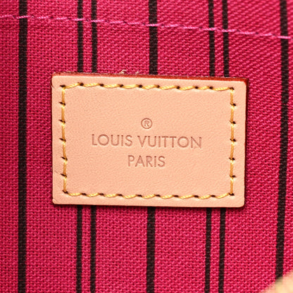 Louis Vuitton Monogram Neverfull MM GM Pochette Pivoine 6 of 8