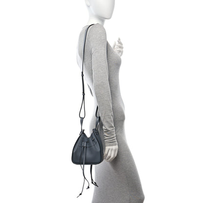 Loewe Soft Grained Calfskin Compact Hammock Shoulder Bag Grey 2 of 11