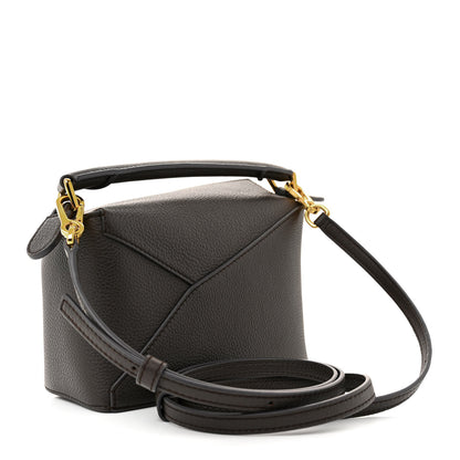 Loewe Calfskin Mini Puzzle Edge Bag Dark Grey 3 of 11