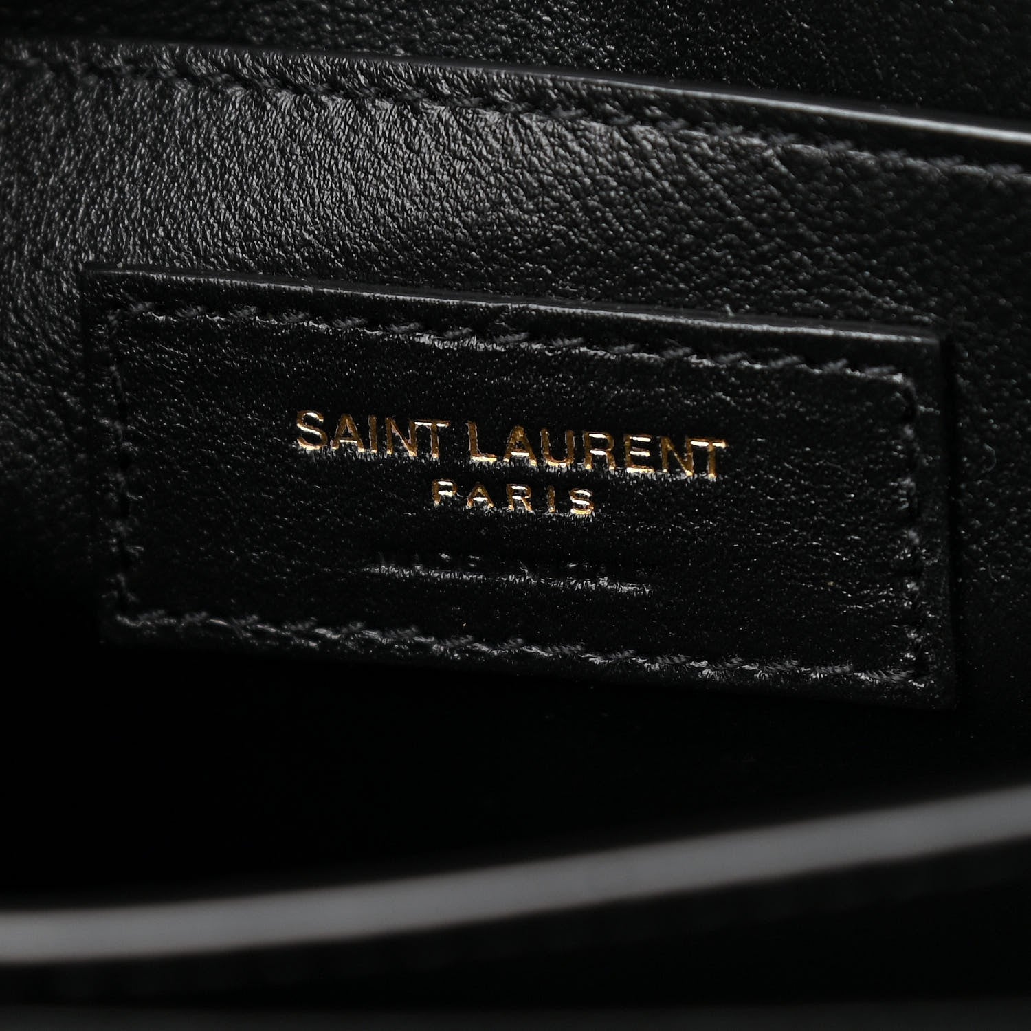 Saint Laurent Grain de Poudre Medium Classic Monogram Cassandra Top Handle Black 7 of 11