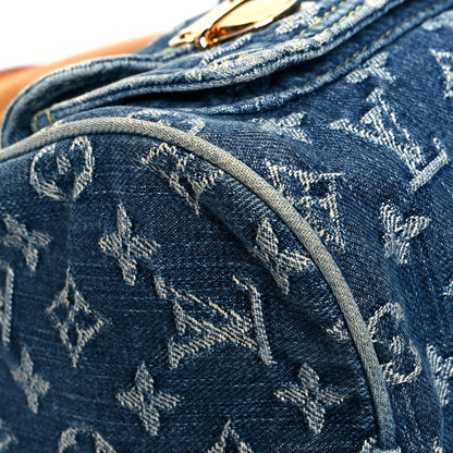 Louis Vuitton Monogram Denim Neo Speedy Blue 8 of 14