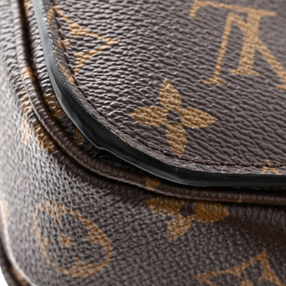 Louis Vuitton Monogram Braided Pochette Metis Safran 11 of 11