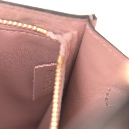 Louis Vuitton Damier Ebene Croisette Chain Wallet Magnolia 7 of 10