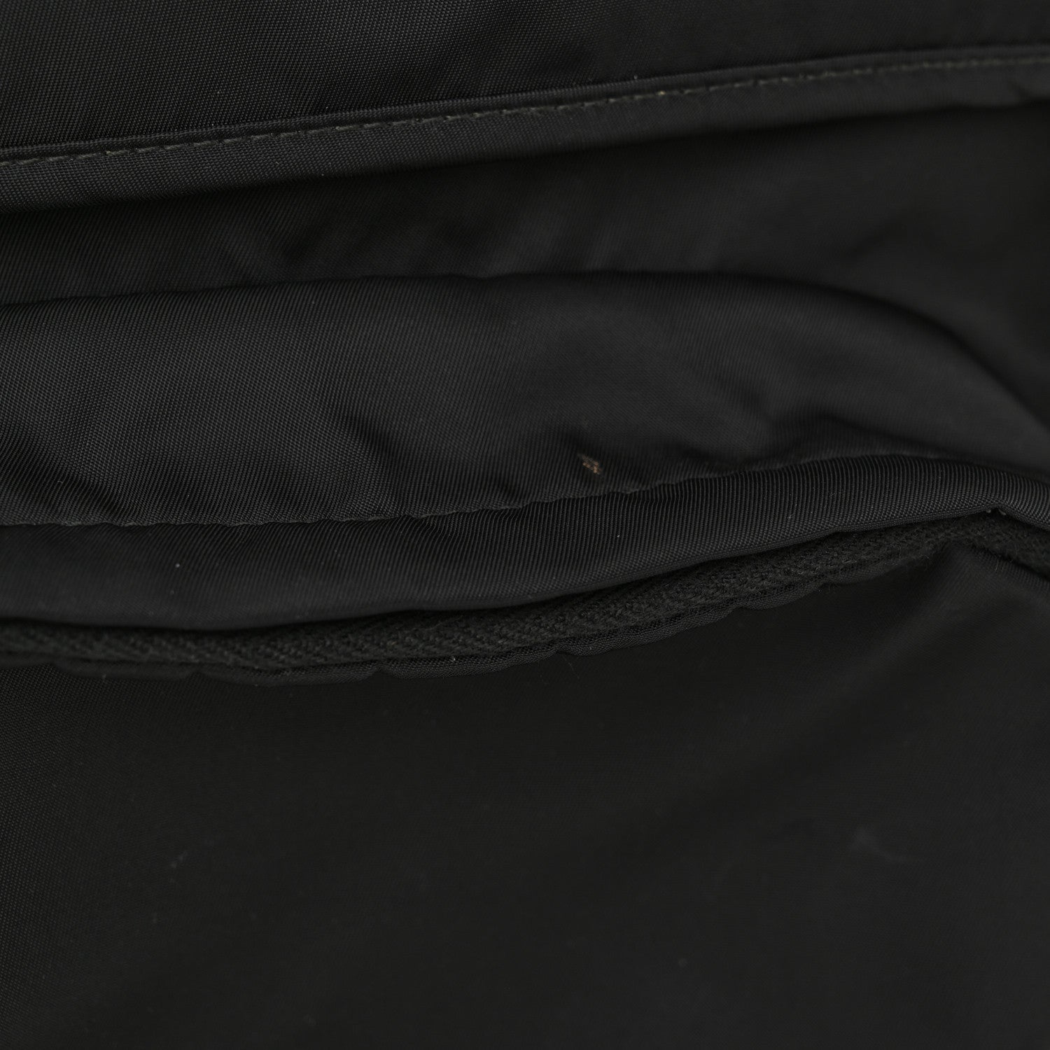 Prada Re-Nylon Saffiano Logo Double Buckle Backpack Black 11 of 12