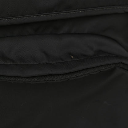 Prada Re-Nylon Saffiano Logo Double Buckle Backpack Black 11 of 12