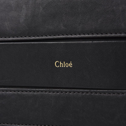 Chloe Lambskin Medium Elle Chain Clutch Black 9 of 9