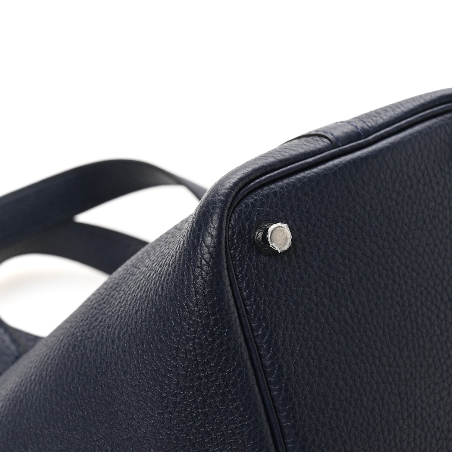 Hermes Taurillon Clemence Picotin Lock 18 PM Bleu Nuit 11 of 13