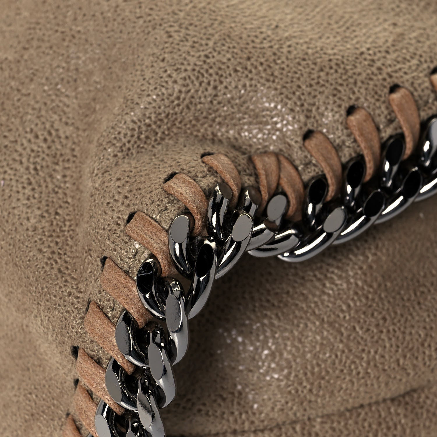 Stella McCartney Shaggy Deer Big Falabella Tote Taupe 8 of 10