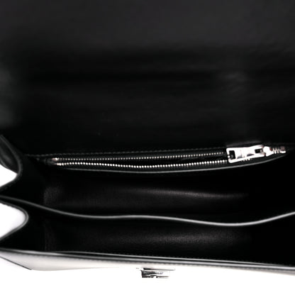 Prada Saffiano City Calfskin Studded Elektra Shoulder Bag Black Fuoco 5 of 12