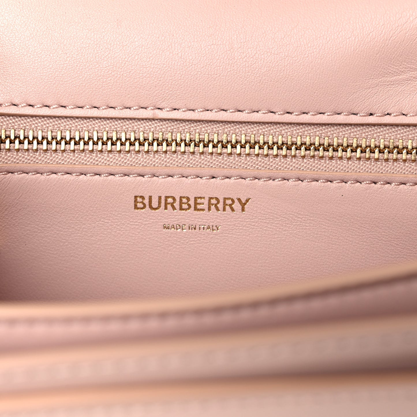 Calfskin Small TB Bag Rose Beige