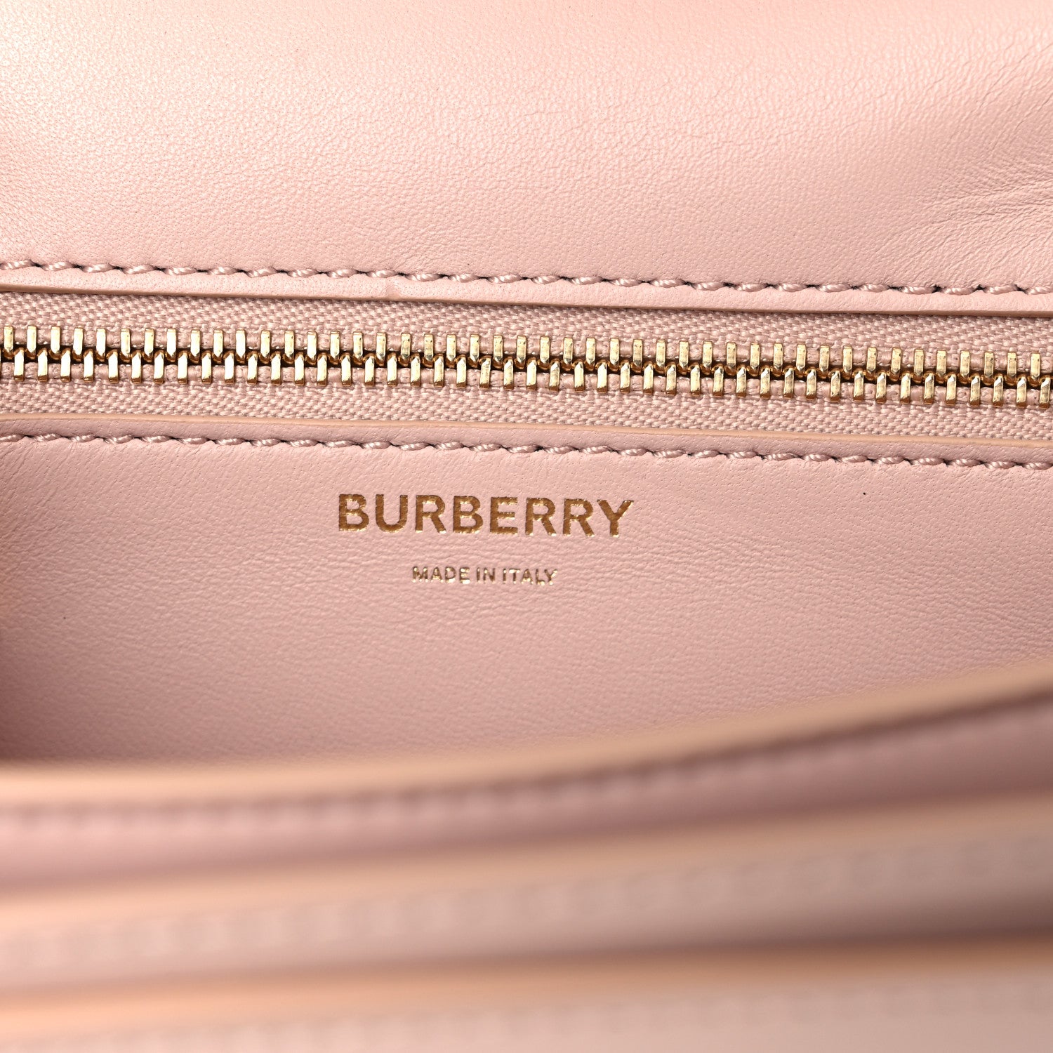 Burberry Calfskin Small TB Bag Rose Beige 6 of 12