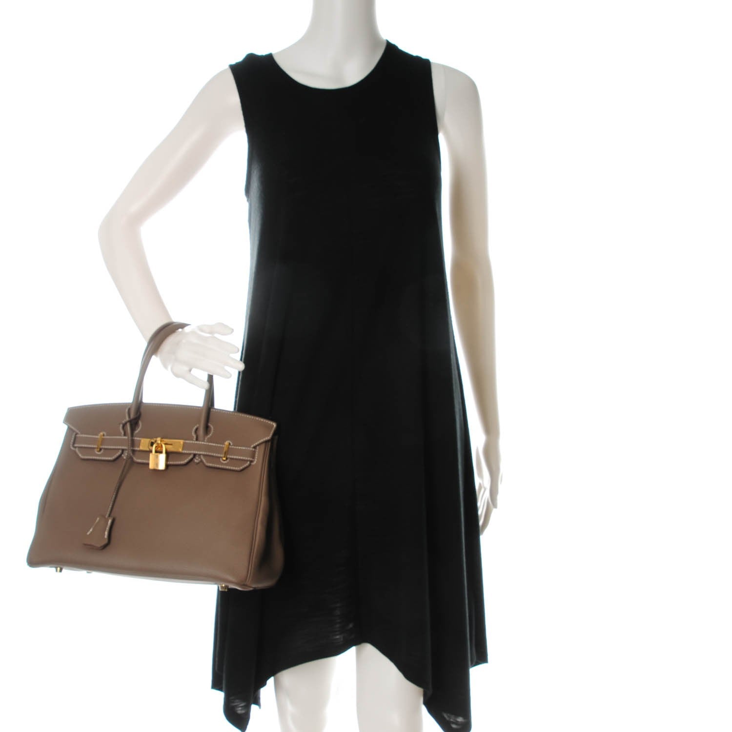 Hermes Togo Birkin 30 Etoupe 12 of 23