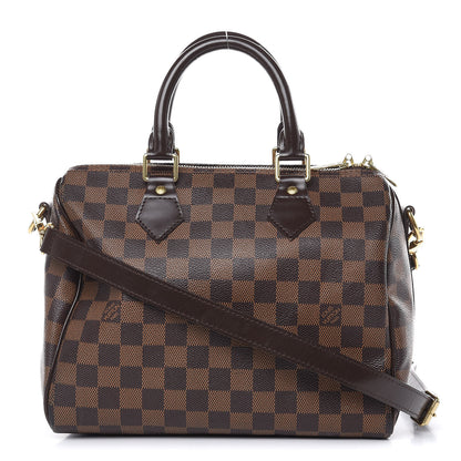 Louis Vuitton Damier Ebene Speedy Bandouliere 25 1 of 16