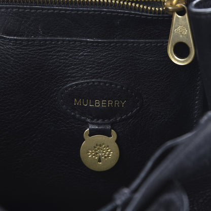 Mulberry Natural Leather Small Bayswater Black 5 of 20
