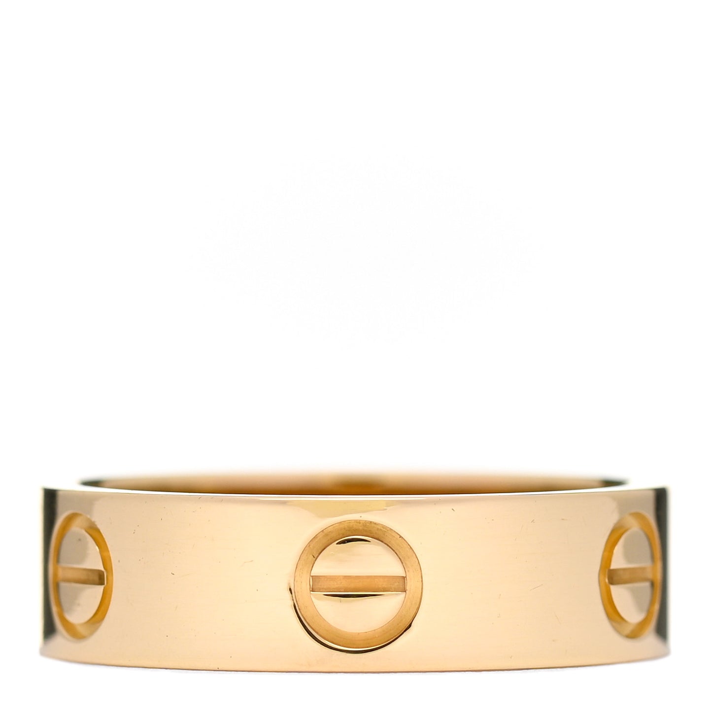 18K Yellow Gold 5.5mm LOVE Ring 55 7.25