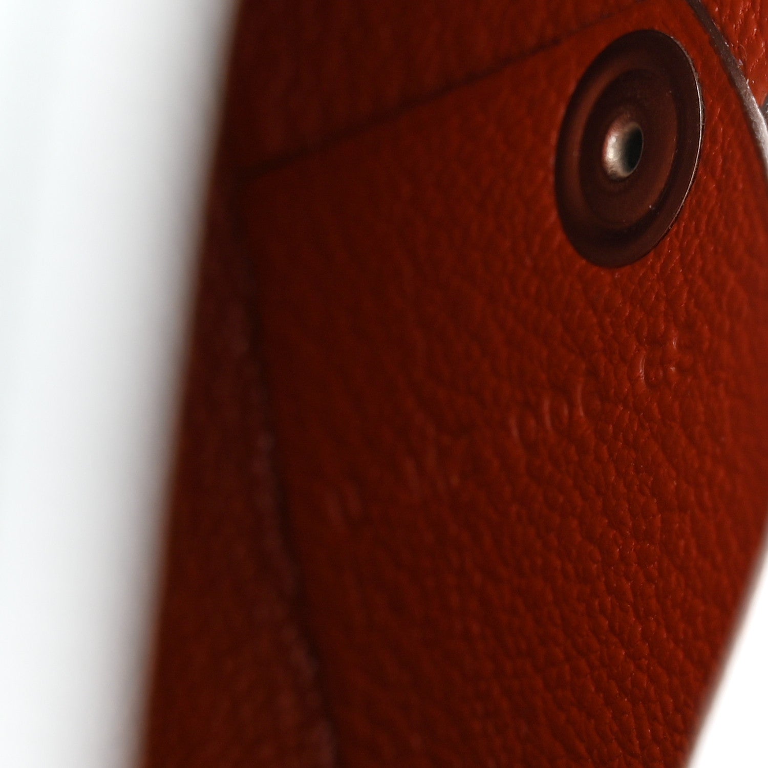 Hermes Chevre Mysore Verso Calvi Card Case Bleu Brume Brique 7 of 11