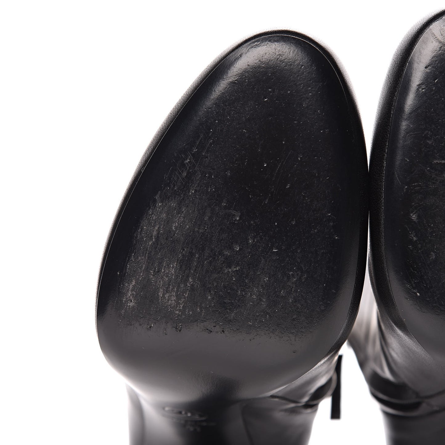 Lambskin CC Short Booties 41 Black