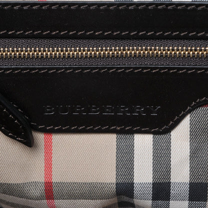 Burberry Grainy Calfskin Small Canterbury Tote Dark Chocolate 6 of 11