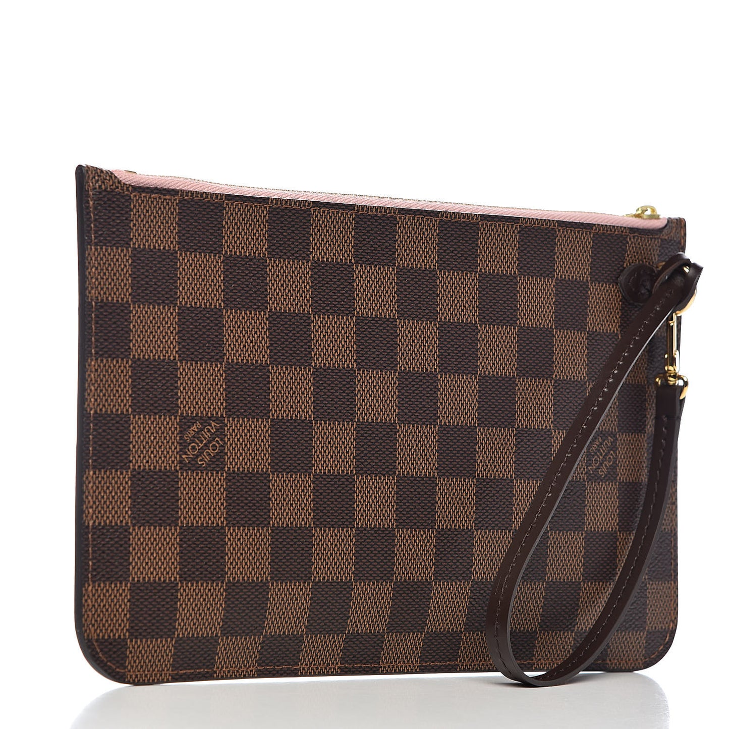 Damier Ebene Neverfull MM GM Pochette Rose Ballerine