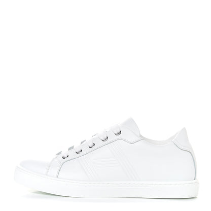 Hermes Calfskin Womens Avantage Sneakers 37 White 1 of 9
